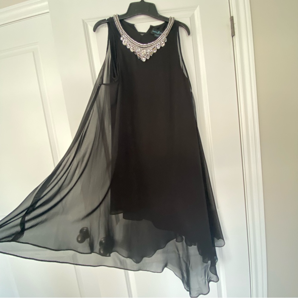 Marciano Black Dress with Jewelry - Size S